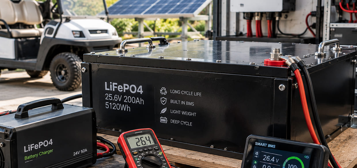Советы по безопасному обслуживанию LiFePO4 аккумуляторов