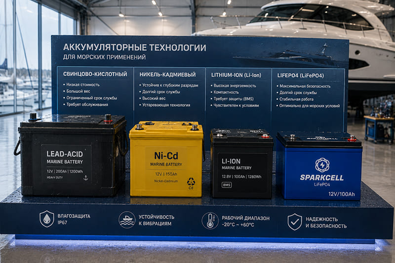 компактный Li-Ion и LiFePO4 в синем корпусе